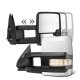 GMC Sierra 2003-2006 White Towing Mirrors Clear LED Lights Power Heated