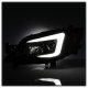 Subaru Impreza WRX 2008-2014 Black HID Projector Headlights LED DRL