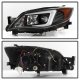 Subaru Impreza WRX 2008-2014 Black Projector Headlights LED DRL