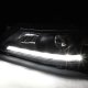 Honda Accord 2013-2015 Black Projector Headlights Tube DRL