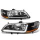 Honda Accord 1998-2002 Black Headlights Tube DRL