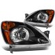 Honda CRV 2002-2004 Black Headlights