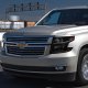 Chevy Tahoe 2015-2017 Smoked Projector Headlights LED DRL