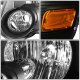 Ford Explorer 2006-2010 Black Euro Headlights