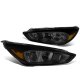 Ford Focus 2015-2017 Black Smoked Headlights