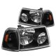 Ford Ranger 2001-2011 Black Headlights Set