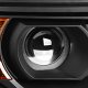 GMC Sierra 2500HD 2015-2016 Black Projector Headlights