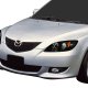 Mazda 3 Sedan 2004-2009 Black Projector Headlights