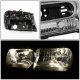 Chevy TrailBlazer 2002-2009 Euro Headlights