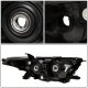 Toyota Highlander 2011-2013 Black Projector Headlights