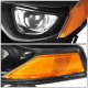 Toyota Corolla Sedan 2014-2016 Black Projector Headlights