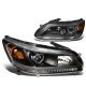 Honda Accord Sedan 2013-2015 Black Projector Headlights