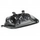 Honda Civic 1999-2000 Black Headlights