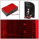 Chevy Silverado 3500HD 2007-2014 LED Tail Lights Red C-Tube