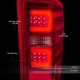 GMC Sierra 3500HD Dually 2015-2019 LED Tail Lights C-Tube