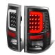 Dodge Ram 2500 2010-2018 Black LED Tail Lights C-Tube