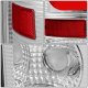 Ford F150 1997-2003 Clear LED Tail Lights Red C-Tube