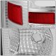 Ford F250 Super Duty 2008-2016 Clear LED Tail Lights C-Tube