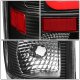 Ford F350 Super Duty 2008-2016 Black LED Tail Lights Red C-Tube