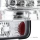 Chevy S10 1994-2004 Clear LED Tail Lights