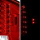 Isuzu Hombre 1996-2000 Red and Clear LED Tail Lights