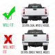 GMC Sierra 3500HD Dually 2007-2014 Custom LED Tail Lights Red Smoked