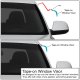 Toyota Tacoma 2005-2014 Extended Cab Tinted Side Window Visors Deflectors