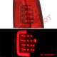 GMC Sierra 1500HD 2001-2006 Red LED Tail Lights Tube