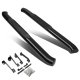 Dodge Ram Regular Cab 2002-2008 Nerf Bars Curved Black 4 Inch