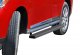 Infiniti Q60 2013-2017 iBoard Running Boards Black Aluminum 4 Inch