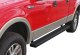 Ford F150 SuperCrew 2004-2008 iBoard Running Boards Black Aluminum 5 Inch