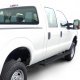 Ford F350 Super Duty Crew Cab 2008-2010 iBoard Running Boards Black Aluminum 4 Inch