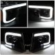 Lincoln Mark LT 2006-2008 Black Projector Headlights Tube DRL