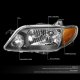 Mazda Protege Sedan 2001-2003 Black Headlights