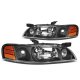 Nissan Altima 2000-2001 Headlights Black