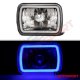 Acura Integra 1986-1989 Black Blue Halo Tube Sealed Beam Headlight Conversion