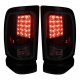 Dodge Ram 3500 1994-2002 Black LED Tail Lights