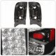 Dodge Ram 3500 1994-2002 Black LED Tail Lights