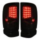 Dodge Ram 3500 1994-2002 Smoked LED Tail Lights