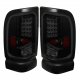 Dodge Ram 3500 1994-2002 Black Smoked LED Tail Lights