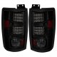 Ford Expedition 1997-2002 Black Smoked LED Tail Lights