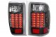 Ford Ranger 1993-1999 Black LED Tail Lights