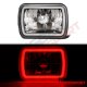 GMC Truck 1982-1987 Black Red Halo Tube Sealed Beam Headlight Conversion