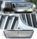 Ford Explorer XLS 2006 -2009 Chrome Vertical Grille