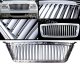 Ford F150 2004-2008 Chrome 18 Bars Vertical Grille