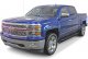 Chevy Silverado 2500HD Crew Cab 2007-2014 iArmor Side Step Running Boards Black Aluminum