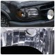 1997 Mercury Mountaineer Black Headlights