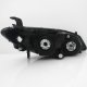 Honda Civic 2004-2005 Black Euro Headlights