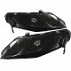 Honda Civic Sedan 2006-2011 Smoked Euro Headlights