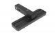 Dodge Ram 3500 1994-2002 Receiver Hitch Step Black Aluminum 14 Inch